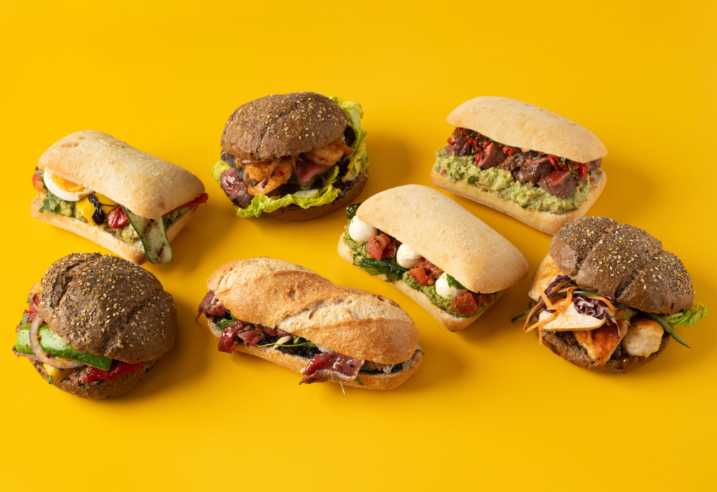 Delicious sandwiches Amsterdam