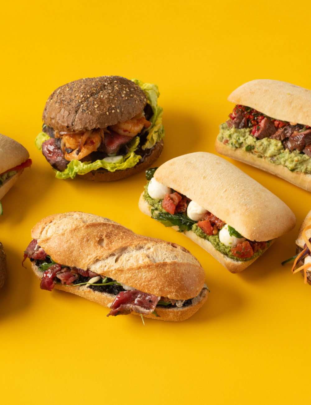 Delicious sandwiches Amsterdam